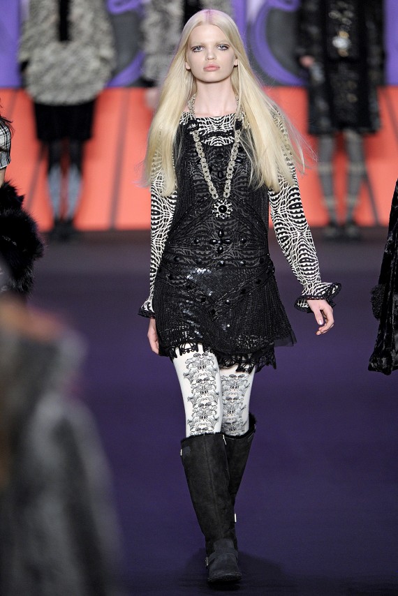 Anna Sui 2011 – 2012 sonbahar & kış koleksiyonu