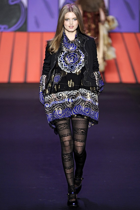 Anna Sui 2011 – 2012 sonbahar & kış koleksiyonu