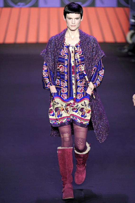 Anna Sui 2011 – 2012 sonbahar & kış koleksiyonu