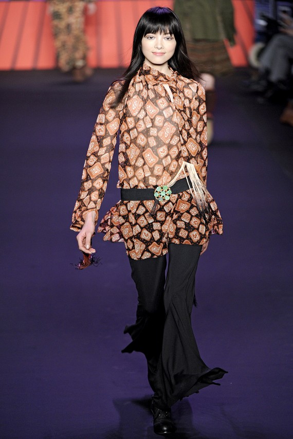 Anna Sui 2011 – 2012 sonbahar & kış koleksiyonu