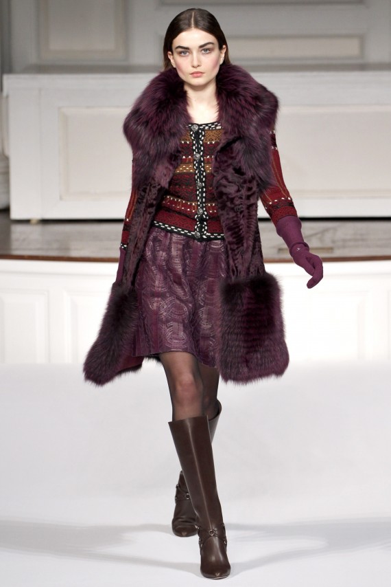 Oscar de la Renta 2011 – 2012 sonbahar & kış koleksiyonu