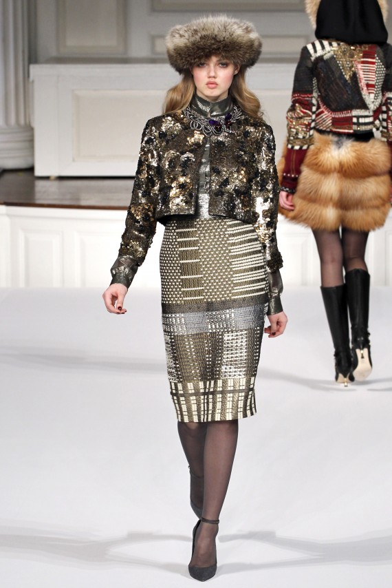 Oscar de la Renta 2011 – 2012 sonbahar & kış koleksiyonu