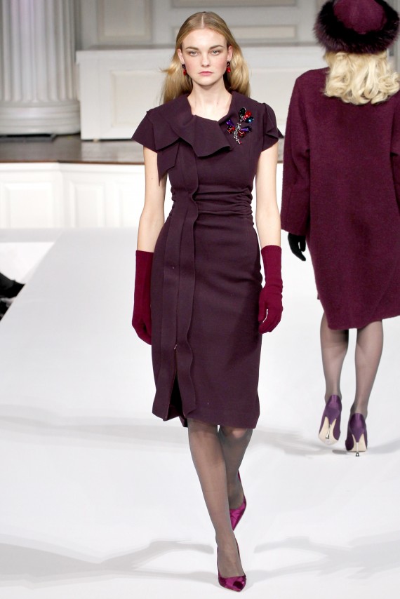 Oscar de la Renta 2011 – 2012 sonbahar & kış koleksiyonu