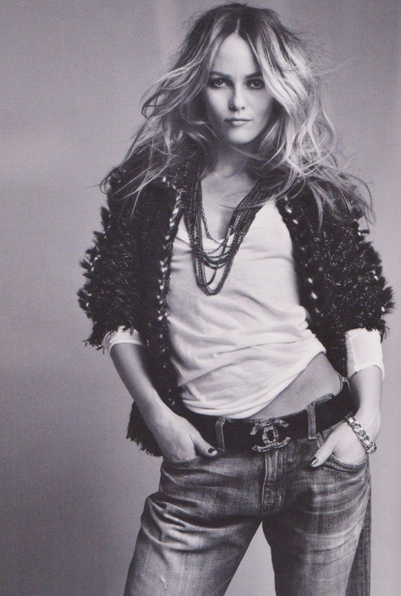 Bohem bir stil ikonu; Vanessa Paradis!