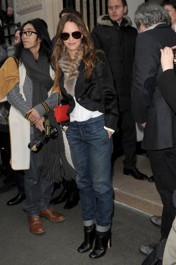 Bohem bir stil ikonu; Vanessa Paradis!