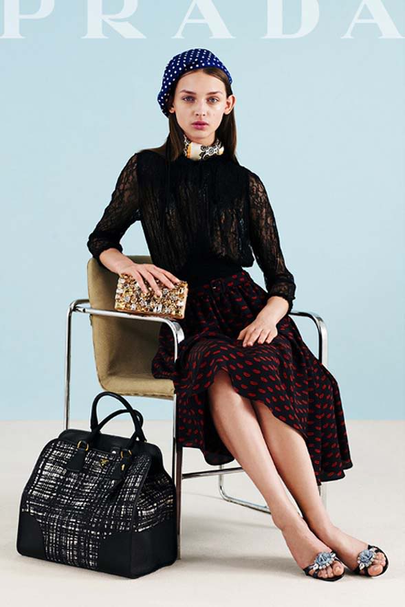 Prada 2012 Resort koleksiyonu ile yazı cıvıl cıvıl karşılayın!